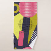 Retro style texture, pattern design. art,abstract, バスタオル (バスタオル)