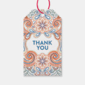 Retro style Thank You ギフトタグ (正面)