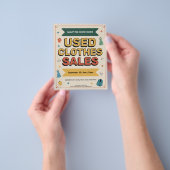 Retro-Style - Used Clothes Sales  チラシ (手)