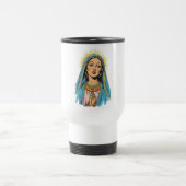 Retro Style Virgin Mary Travel Mug トラベルマグ (中央)