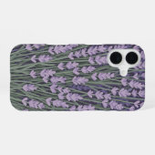 Retro Stylized Lavender Bunch iPhone 16ケース (裏面横)