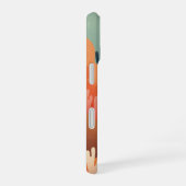 Retro Stylized Reef iPhone 16ケース (右側面)