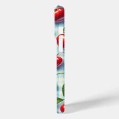 Retro Summer Cherry Phone Case Vibrant Red Cherrie Case-Mate iPhoneケース (裏面 / 左)