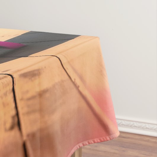 Retro Summer Funny Roller Duck テーブルクロス (インサイチュ)