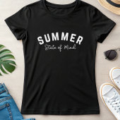 Retro Summer State of Mind; Cute Vacation Quote Tシャツ