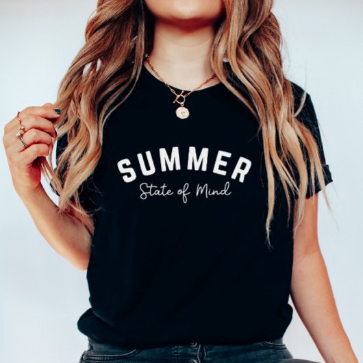 Retro Summer State of Mind; Cute Vacation Quote Tシャツ