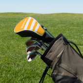 Retro Sun Kissed Three Across Striping with Name ゴルフヘッドカバー (インサイチュ)