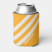 Retro Sun Kissed Three Stripes with Name 缶クーラー (缶裏面)
