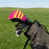 Retro Sun Soaked Three Across Striping with Name ゴルフヘッドカバー (インサイチュ)