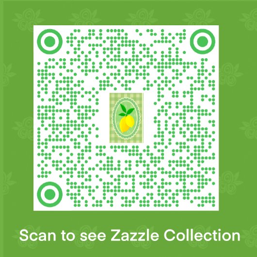 Retro Sunny Lemon Yellow Spring Green エプロン