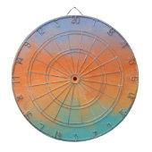 Retro sunset ダーツボード (正面)