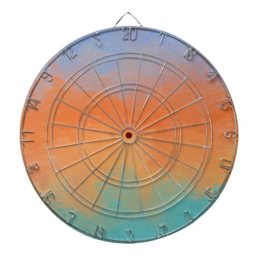 Retro sunset ダーツボード (正面)
