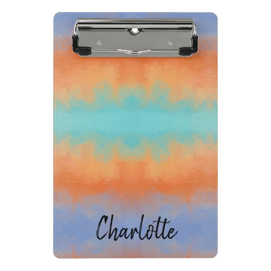 Retro Sunset  ミニクリップボード (正面)