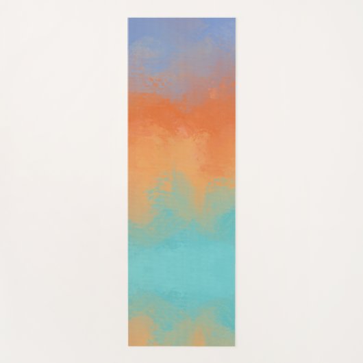 Retro Sunset  ヨガマット (正面)