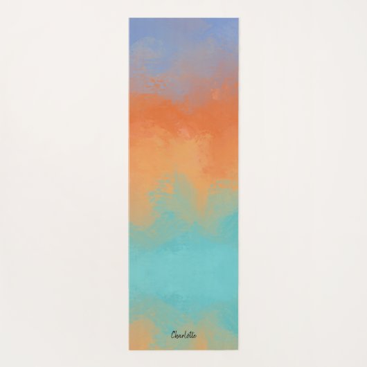 Retro Sunset  ヨガマット (裏面)