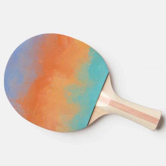 Retro sunset 卓球ラケット (横)