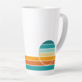 Retro Sunset 70 カフェラテマグ (右アングル)