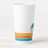 Retro Sunset 70 カフェラテマグ (正面)