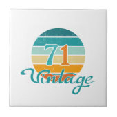 Retro Sunset 71 Vintage Distressed タイル (正面)