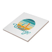 Retro Sunset 71 Vintage Distressed タイル (側面)