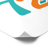 Retro Sunset 72 ポスター (角)