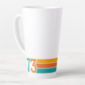 Retro Sunset 73 カフェラテマグ (左アングル)