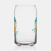 Retro Sunset 73 Vintage Distressed ガラス缶 (左)