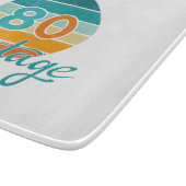 Retro Sunset 80 Vintage Distressed カッティングボード (角)