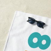 Retro Sunset 81 ビーチタオル (インサイチュ)