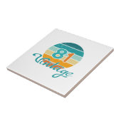 Retro Sunset 81 Vintage Distressed タイル (側面)