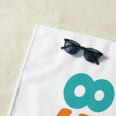 Retro Sunset 85 ビーチタオル (インサイチュ)