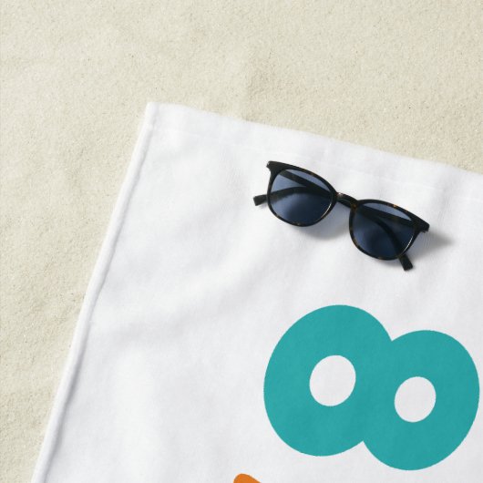 Retro Sunset 87 ビーチタオル (インサイチュ)