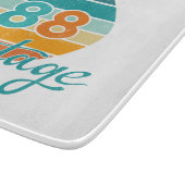 Retro Sunset 88 Vintage Distressed カッティングボード (角)