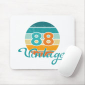 Retro Sunset 88 Vintage Distressed マウスパッド (マウス)