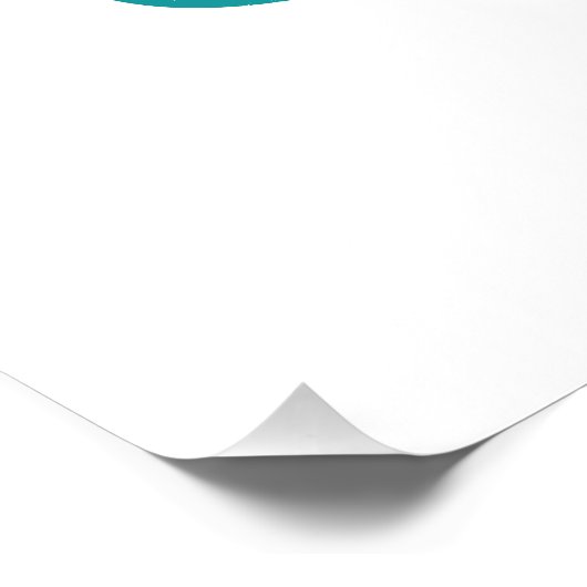 Retro Sunset 89 Vintage Distressed ポスター (コーナー)