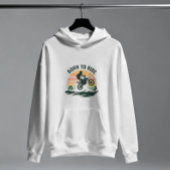 Retro Sunset Dirt Bike Rider Sweatshirt for Bikers パーカ