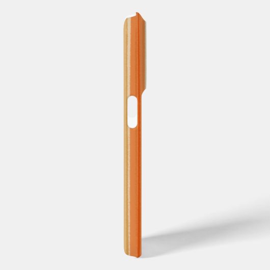 Retro sunset monogram stripes lines boho  Case-Mate iPhoneケース (裏面 / 右)