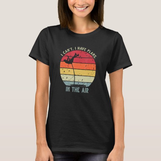 Retro Sunset Pole Vault 7 Tシャツ (正面)
