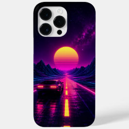 Retro Sunset Road Cell Phone Case Case-Mate iPhone 14 Pro Maxケース