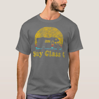 Retro Sunset RV Stay Class C Camping Camper Gift Tシャツ