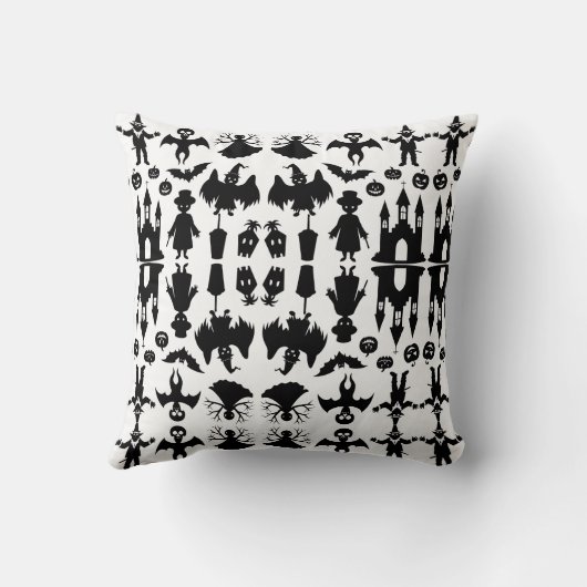 Retro Sunshine Patterns – Bold Colorful  クッション (裏面)