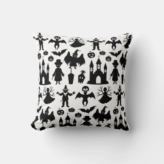 Retro Sunshine Patterns – Bold Colorful  クッション (正面)