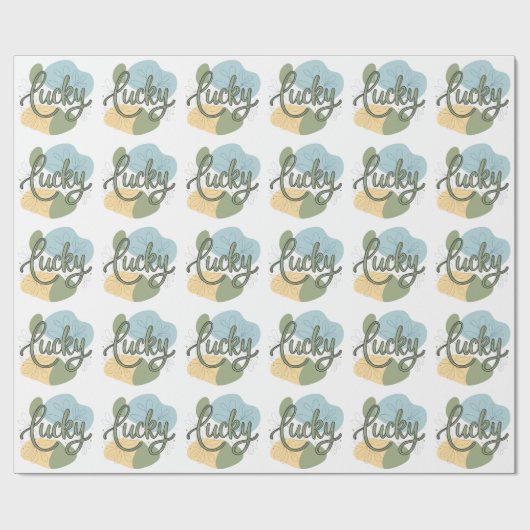 Retro Sunshine Patterns – Bold Colorful ラッピングペーパー (フラット)