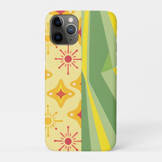 Retro Sunshine Patterns – Bold Colorful Case-Mate iPhoneケース (裏)