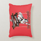 Retro Super Mom Queen of Everything Art Tee アクセントクッション (正面(垂直))