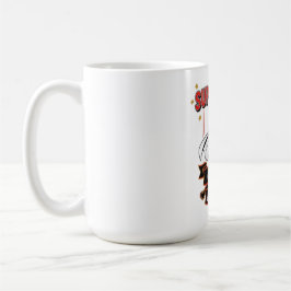 Retro Super Mom Queen of Everything Art Tee コーヒーマグカップ