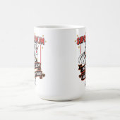 Retro Super Mom Queen of Everything Art Tee コーヒーマグカップ (中央)