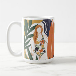 Retro Surf Club コーヒーマグカップ