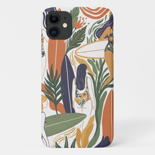 Retro Surf Club Case-Mate iPhoneケース (裏面)
