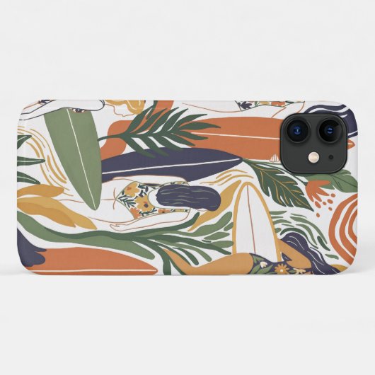 Retro Surf Club Case-Mate iPhoneケース (裏面(横))